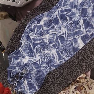 Fashion Nova floor length dress/gown sz S